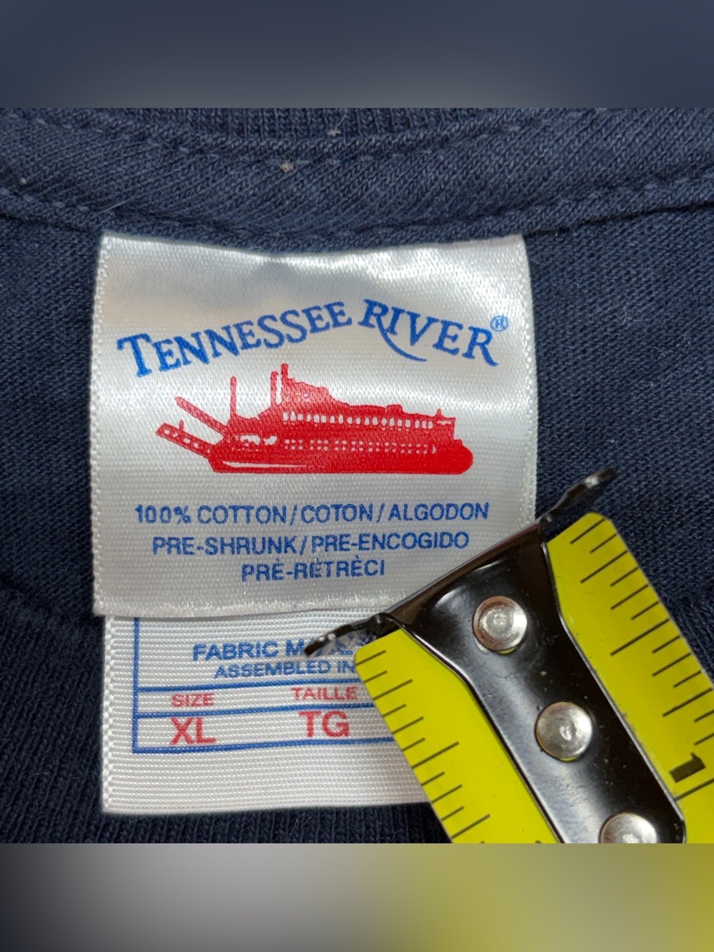 Vintage 2003 Orange County Choppers T Shirt XL Tennessee River Tag OCC Sword Y2K - Picture 3 of 9